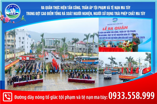 Đường dây nóng tố giác tội phạm và tệ nạn ma túy