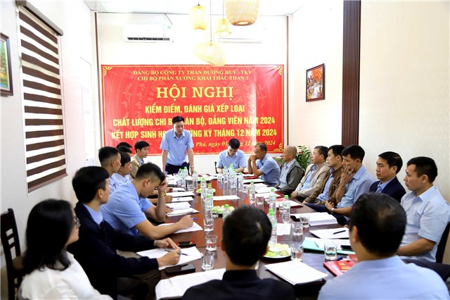 Nhà cái E2bet.com Đá gà trực tiếp Thomo #1 Than Dương Huy hoàn thành kiểm điểm đánh giá xếp loại tổ chức Đảng và đảng viên tại các Chi bộ